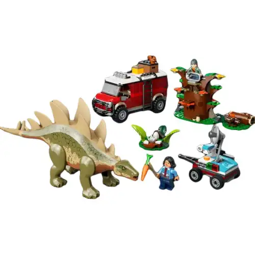 LEGO LEGO Jurassic World Dinosaur Quest: Exploring the Stegosaurus Building Blocks 420pcs 76965