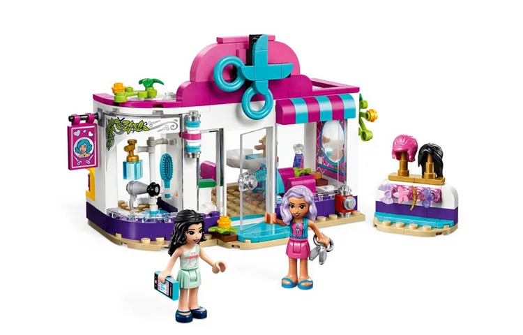 LEGO LEGO Friends Heart Lake City Hair Salon Plastic Building Blocks 0-300pcs 41391