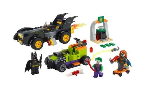 LEGO LEGO Batman Series Batman vs. Joker Batmobile Chase Plastic Building Blocks 0-300pcs 76180