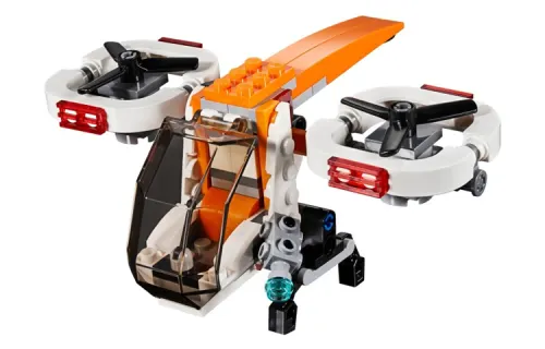 LEGO LEGO Creative versatile 3-in-1 Series Creator 3-in-1 Dual Rotor UAV Building Blocks 109 pcs/pzs 31071