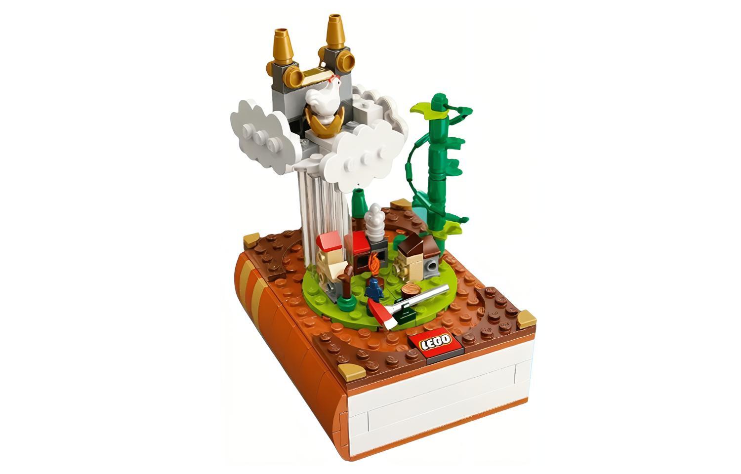 Конструктор LEGO 6384695 (зелено-коричневый)
