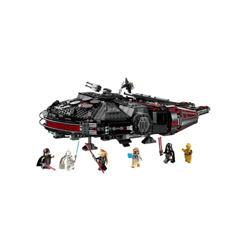 LEGO LEGO Star Wars Series Dark Millennium Falcon Building Toy Building Blocks 1579pcs 75389