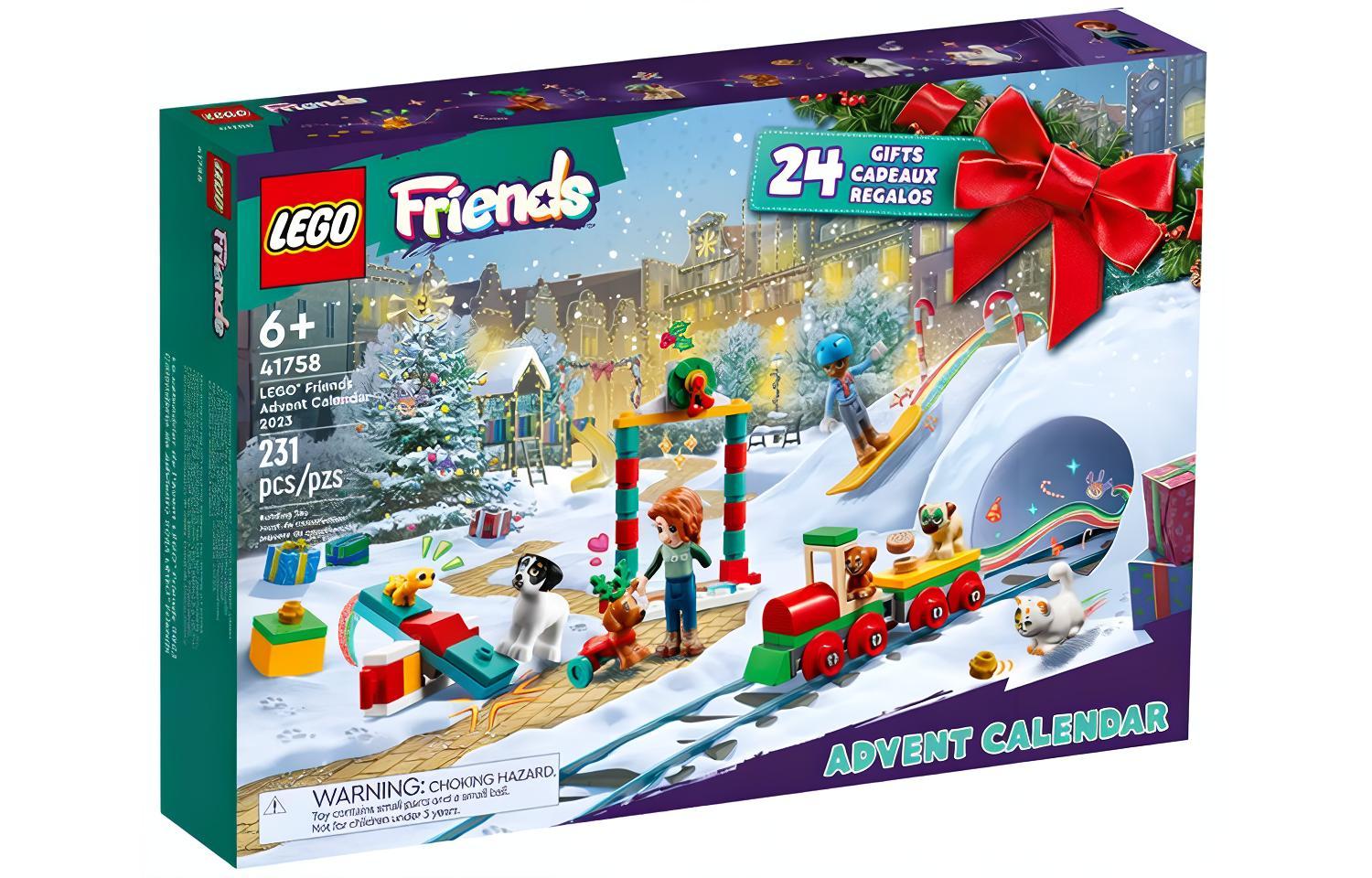 Конструктор LEGO Friends 2023 Новогодний календарь (разноцветный)