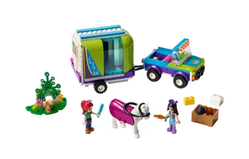 LEGO LEGO Friends Series Mia's Pony Station Wagon Plastic Building Blocks 0-300pcs LEGO41371