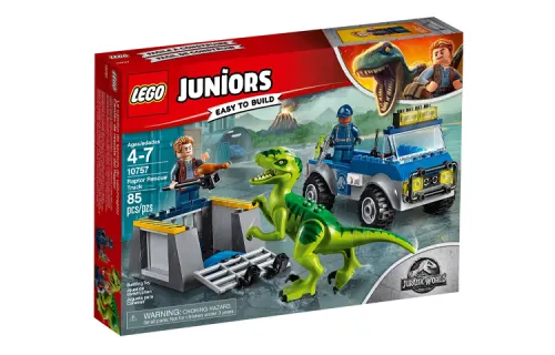 LEGO LEGO Velociraptor Rescue Truck Exquisite and Beautiful Plastic Building Blocks 85pcs 10757