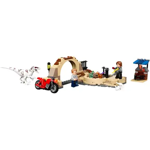 LEGO LEGO Jurassic World Series Savage Raptor Chase Building Blocks 169pcs 76945
