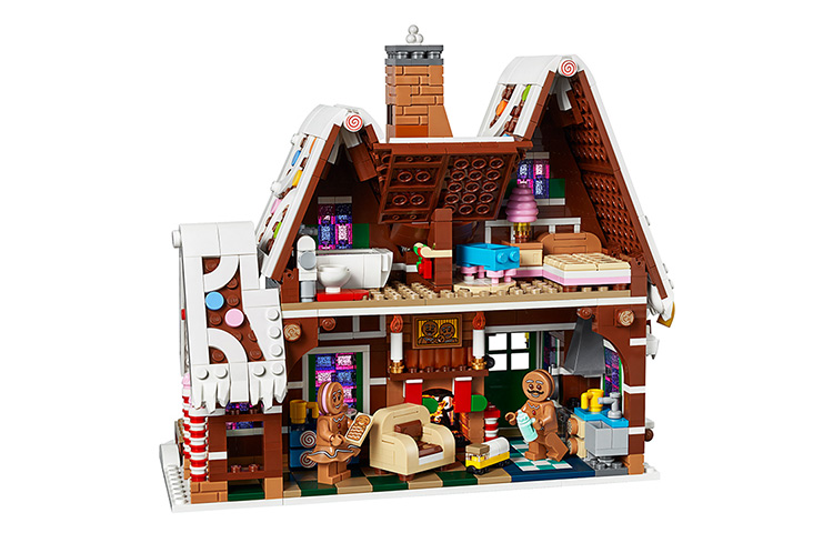 Конструктор LEGO Icons Gingerbread House (разноцветный) — фото 3