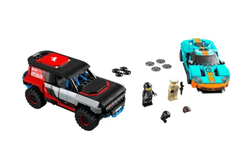 LEGO LEGO Super Racing Series GT Heritage Edition and Bronco R Ford building blocks 601-1000pcs 76905