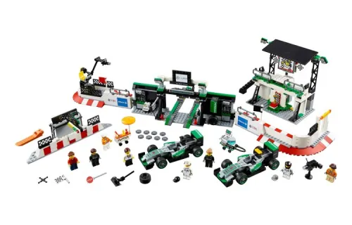LEGO LEGO Super Racing Series Mercedes-AMG Formula One Racing Team Building Bricks 601-1000pcs 75883
