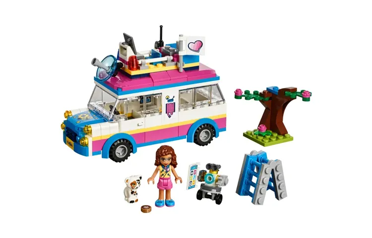 LEGO LEGO Olivia's Science Mission Vehicle Plastic Building Blocks 0-300pcs 41333