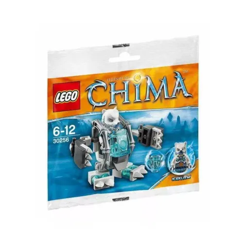 LEGO LEGO Fire and Ice: Legend of Qigong Iceclaw's Mecha Building Kit Building Blocks 39pcs 30256