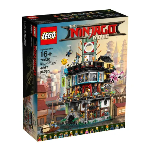 LEGO LEGO Ninjago Series Ninjago City Building Bricks 2001-5000pcs 70620