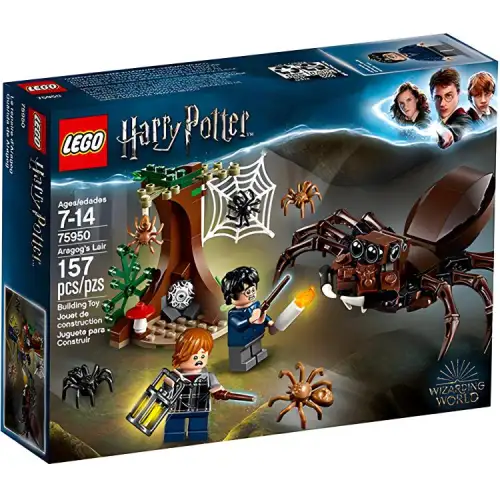 LEGO LEGO Harry Potter Series Braving the Forbidden Forest Soothing Bricks 157pcs 75950