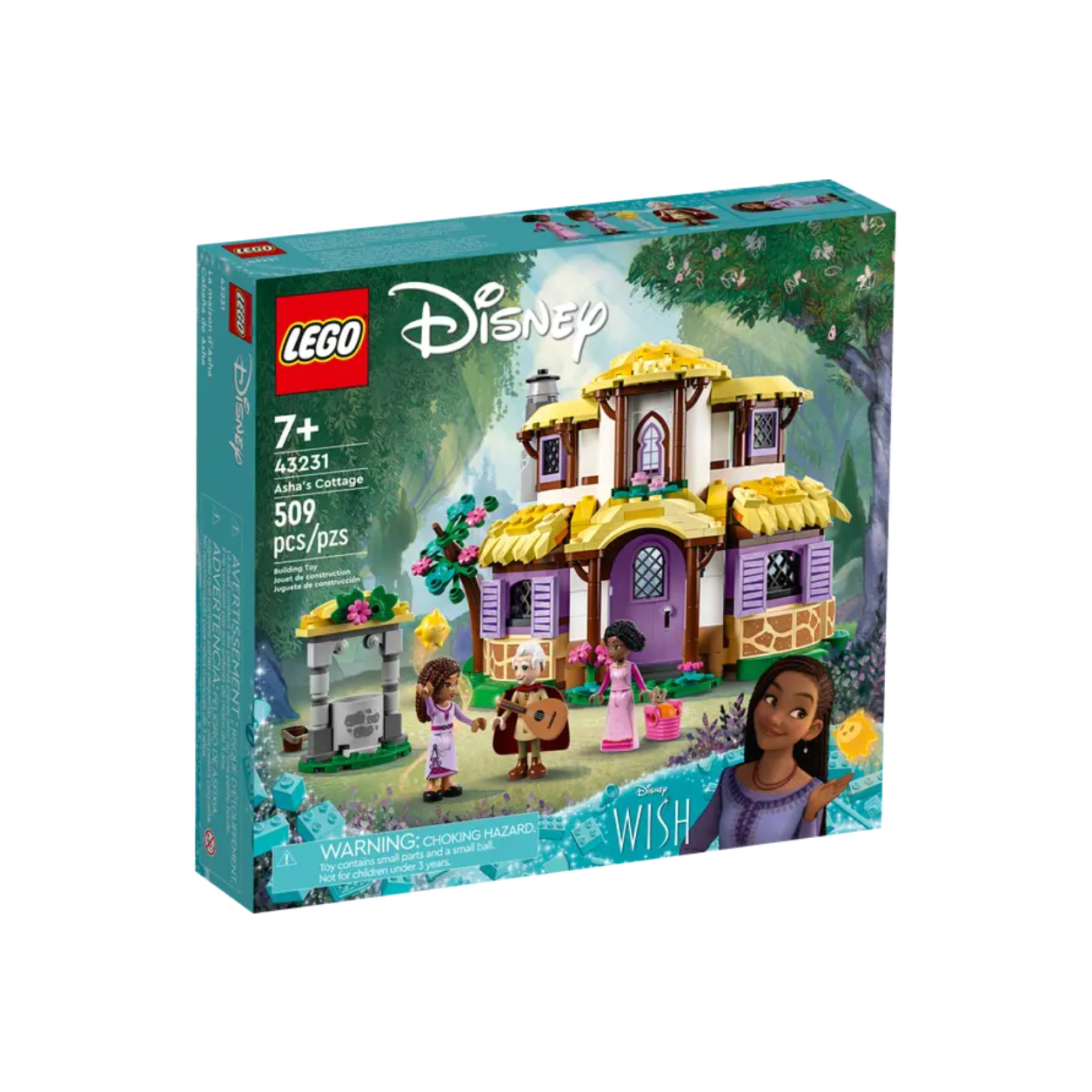 Конструктор LEGO Домик Аши Дисней (разноцветный)