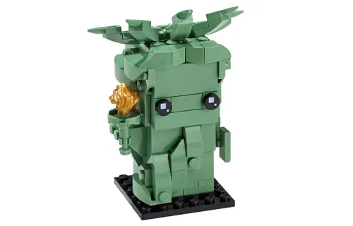 LEGO LEGO BrickHeadzi Statue of Liberty Limited Edition Building Bricks 153pcs 40367
