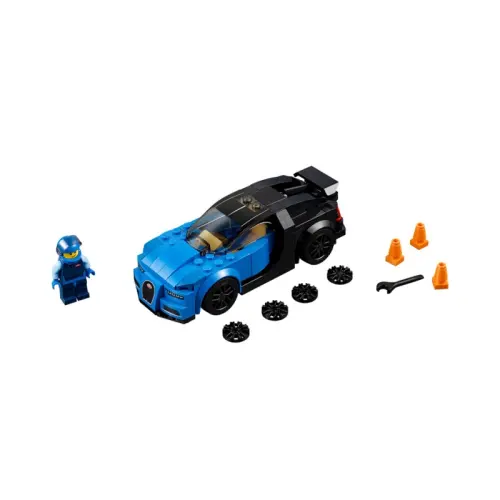 LEGO LEGO Super Racing Series Bugatti Chiron Building Bricks 181pcs 75878