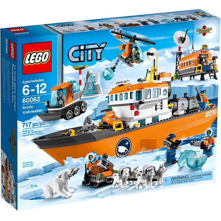 Конструктор LEGO City Arctic Icebreaker (разноцветный)