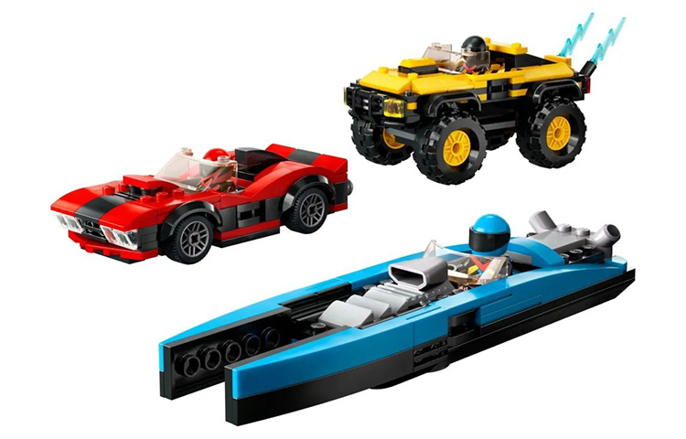 LEGO Lego, racing car, variable modified constructor