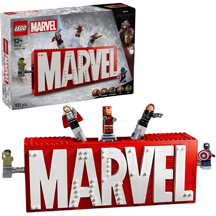 Конструктор LEGO Logo 931pcs 76313 (красно-белый)
