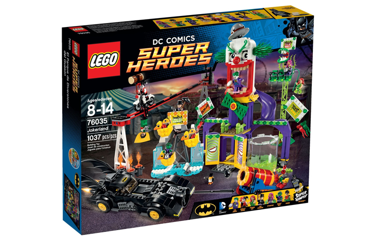 LEGO LEGO Superhero Series Clown Paradise Exquisite Assembly Plastic Building Blocks 1001-2000pcs 76035