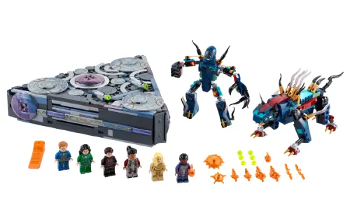 LEGO Lego Superhero Series Marvel Domo The Rise of Domo Building Blocks 1040pcs 76156
