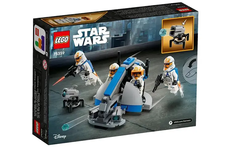 LEGO LEGO Star Wars Ahsoka's 332nd Battalion Clone Troopers Battle Set Bricks 108pcs 75359