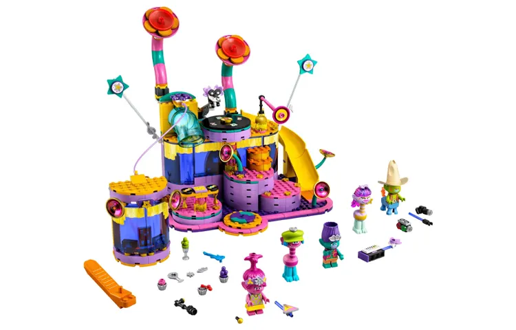LEGO LEGO World Tour Vibe City Concert Plastic Building Blocks 494pcs 41258