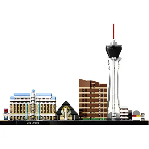 LEGO LEGO Architecture Series Las Vegas Skyline Bricks 301pcs/600pcs 21047