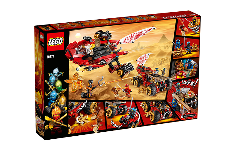 Конструктор LEGO 1001-2000pcs 70677 (разноцветный) — фото 3