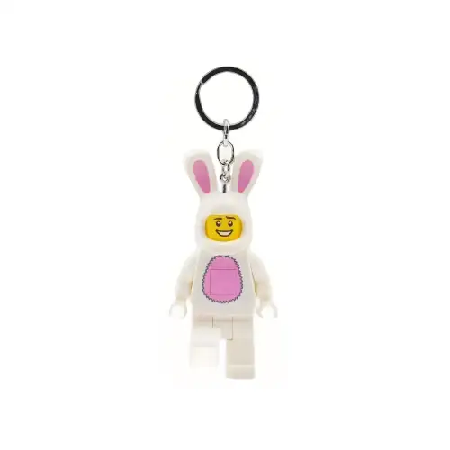 LEGO LEGO LEGO Character Series Rabbit Luminous Keychain Building Block Doll 0-300 LGL-KE73H