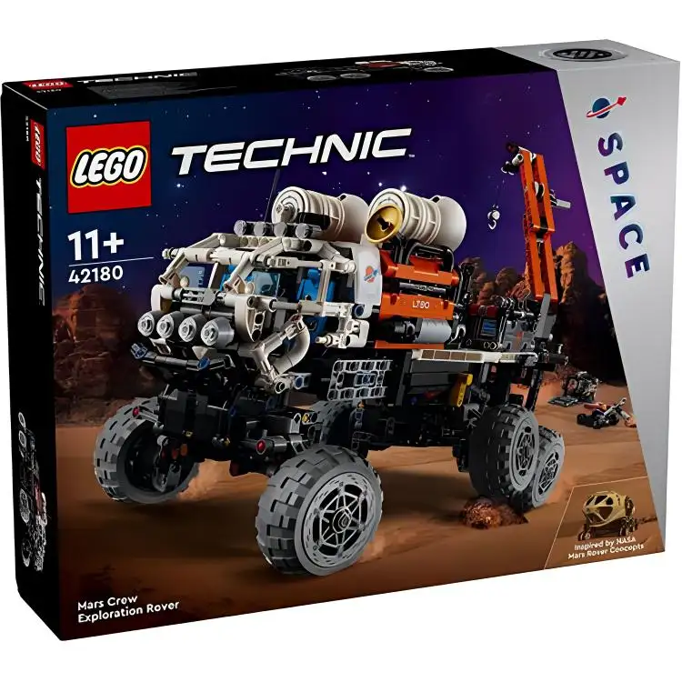 LEGO LEGO Technic Set Mars Manned Exploration Rover Building Blocks 1599pcs 42180