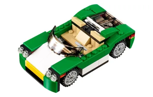 LEGO LEGO Creative 3-in-1 Series Creator3-in-1 Green Convertible Bricks 122 pcs/pzs 31056
