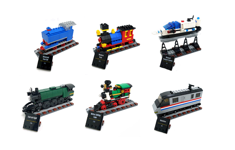 Конструктор LEGO 50th Anniversary Train (разноцветный)