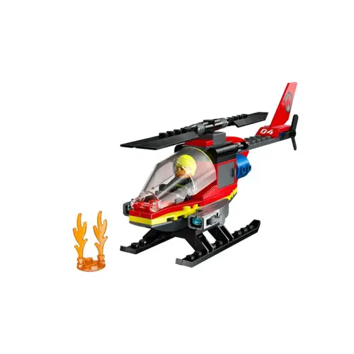 LEGO LEGO City Series Fire Helicopter Bricks 85pcs 60411