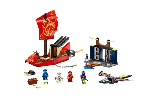 LEGO LEGO Ninjago Series Battle of the Destiny Bounty Building Blocks 147pcs 71749