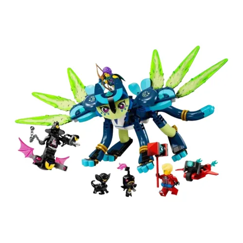 LEGO LEGO Dream City Hunter Series Zoe and Complex Sheen Building Blocks 437pcs 71476