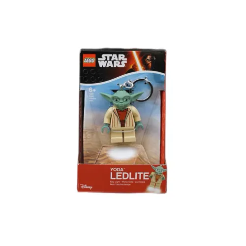 LEGO LEGO Star Wars Series Master Yoda LED Light Keychain Building Blocks 0-300 LGLKE11