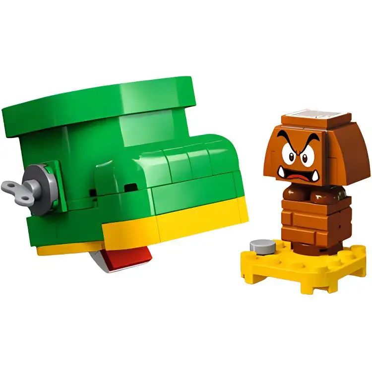 LEGO Lego Mario other characters Mario Super Mario series Baby Chestnut's Shoes expansion level building blocks 76 pcs/pzs 71404