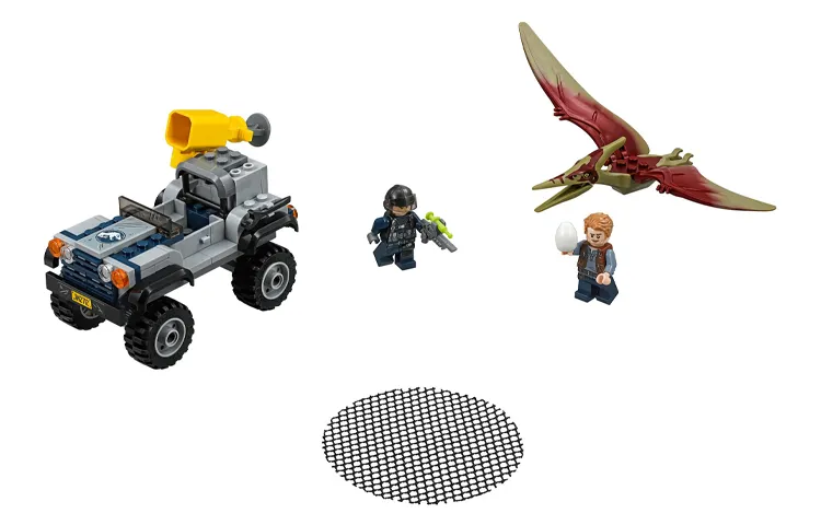 LEGO Lego, sophisticated plastic constructor, jurassic world, pterosaur