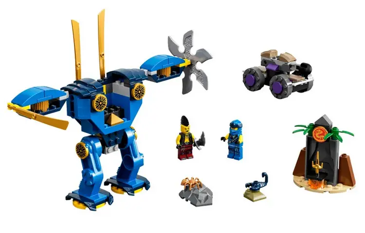 LEGO LEGO Ninjago Series Jay's Mecha Building Blocks 0-300pcs 71740