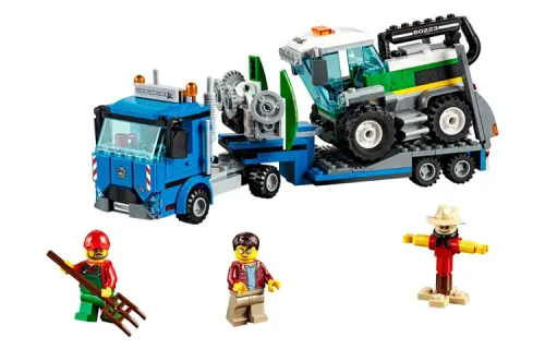 LEGO LEGO City Series Harvester Transport Truck Plastic Building Blocks 358pcs 60223