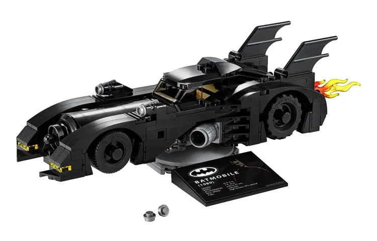 LEGO LEGO Superhero Series Batman Car 1989 Limited Edition Plastic Building Blocks 366pcs 40433