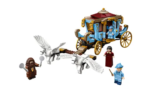 LEGO LEGO Harry Potter Series Beauxbatons School of Witchcraft and Wizardry Flying Carriage Building Blocks 301-600pcs 75958