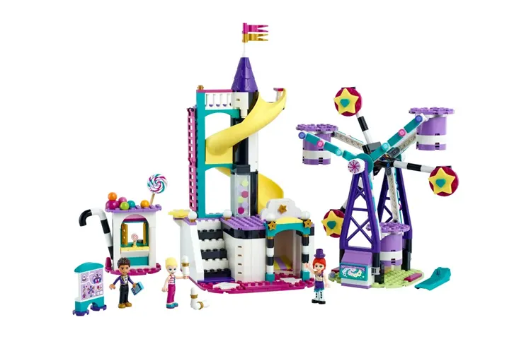 LEGO LEGO Friends Series Magical Ferris Wheel and Slide Building Bricks 301-600pcs 41689