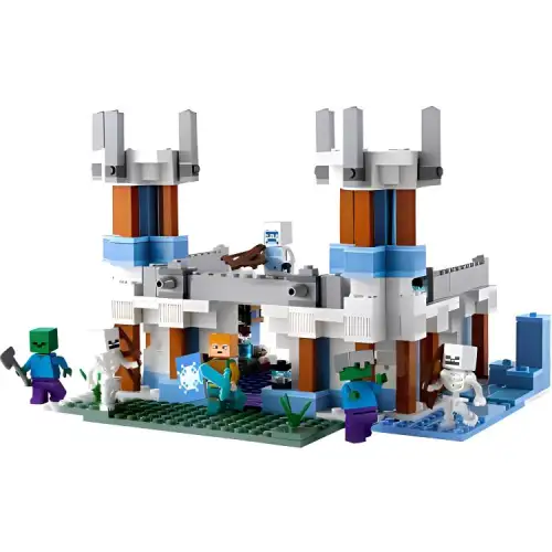 LEGO LEGO Minecraft Series Ice Castle Building Blocks 499pcs 21186