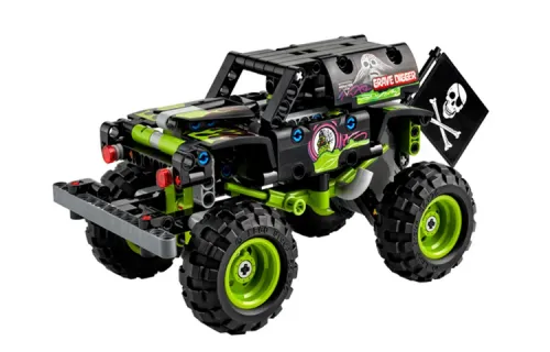 LEGO LEGO Technic Mechanic Set Crazy Bigfoot Grave Digger Movable Plastic Building Blocks 0-300pcs 42118