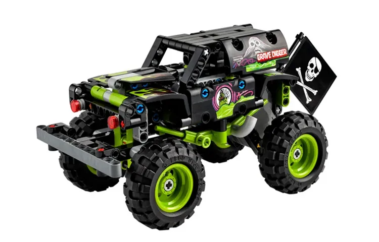 LEGO LEGO Technic Mechanic Set Crazy Bigfoot Grave Digger Movable Plastic Building Blocks 0-300pcs 42118