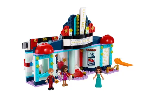 LEGO LEGO Friends Series Heart Lake City Cinema Building Brick Figure 451pcs 41448