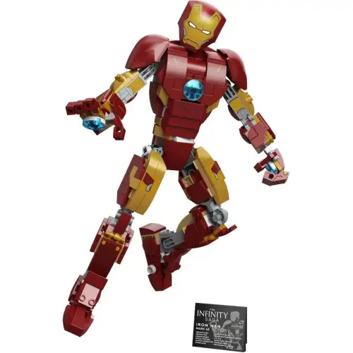 LEGO LEGO Superhero Series Marvel Iron Man Figure Building Bricks 381pcs 76206