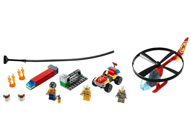 LEGO LEGO City Series Fire Helicopter High Altitude Rescue Bricks 0-300pcs 60248